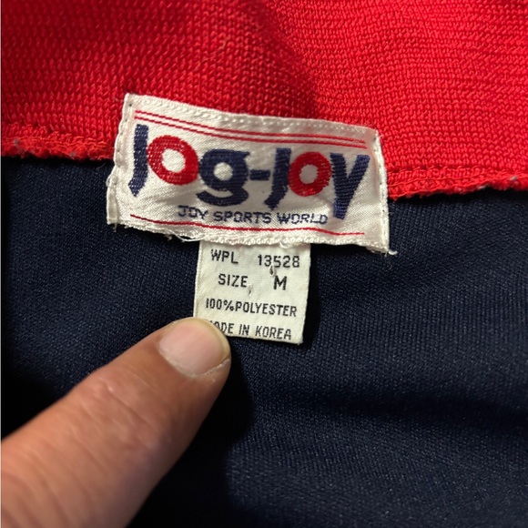 1980's Jog Joy Women’s  Totally 80s Track Jacket Size Medium - Picture 7 of 7